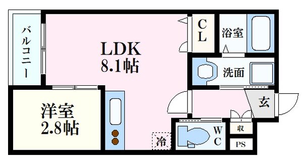 舟入幸町駅 徒歩4分 3階の物件間取画像